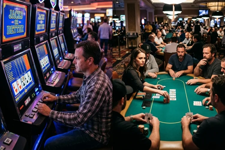 Video Poker vs Traditional Poker: Strategy and Odds